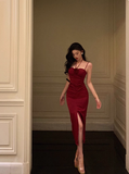 Sexy Sheath Red 21st Birthday Dress Party Gown Birthday Outfits Birthday Dress Ideas For Women HZ1121