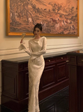 Sexy Sheath Long Sleeves Autumn 21st Birthday Dress Party Gown Birthday Outfits Birthday Dress Ideas For Women HZ1121