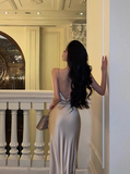 Sexy Mermaid Spaghetti Straps Champagne 18th Birthday Dress Party Gown Birthday Outfits Birthday Dress Ideas For Women HZ1121