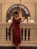 Sexy A line Long Sleeves Red 21st Birthday Dress Party Gown Birthday Outfits Birthday Dress Ideas For Women HZ1121