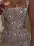 Trendy Sheath Square Neck Champagne Beads Sequin Mini Short Formal 8th Grade Homecoming Dresses Middle School Short Cocktail Dress Hoco Outfits HZ1121