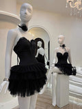 Cute Ball Gown Sweetheart Burgundy Mini Party Dresses Short Formal Homecoming Dresses Night Chic Elegant Short Dresses Cocktail Dress 16th Birthday Outfits Tulle Hoco Dresses HZ1121