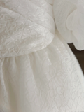Princess Bridal Dress Ball Gown Off The Shoulder Satin Wedding Dress With Short Sleeves Wedding Dresses Modest Wedding Gowns HZ1121