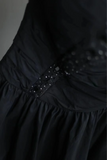 Retro A line Sweetheart Black Taffeta Mini Short Formal 8th Grade Homecoming Dresses Summer Middle School Hoco Dress 16th Birthday Outfits HZ1121