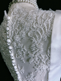Princess Bridal Dress A line V Neck Lace Short Wedding Dress Summer Beach Wedding Dresses Modest Wedding Gowns HZ1121