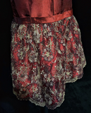 Trendy Mermaid Spaghetti Straps Rust Red Lace Short Formal 8th Grade Homecoming Dresses Middle School Prom Dress Hoco Outfits HZ1121