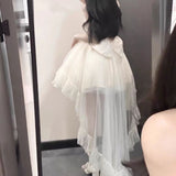 Cute Ball Gown Spaghetti Straps Tulle Short Mini Formal 8th Grade Homecoming Dresses Middle School Cocktail Dress Hoco Outfits HZ1121