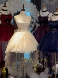 Cute French Style Ladies Fairy High Low Spaghetti Straps Tulle Gotica Formal 8th Grade Homecoming Dresses Lolita Dress Hoco Outfits Lolita Outfits HZ1121