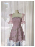 Classy A Line Square Pink Sequin Grad Dress Inspo Short Mini Formal 8th Grade Homecoming Dresses Middle School Hoco Court Dress Graduation Dress Cocktail Dress 16th Birthday Outfits HZ1121