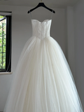 Timeless Bridal Dress Ball Gown Sweetheart Tulle Lace Wedding Dress Boho Wedding Dresses Modest Wedding Gowns HZ1121