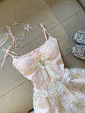 Cute A Line Spaghetti Straps Pink Tulle Formal 8th Grade Homecoming Dresses Middle School Short Cocktail Gown Graduation Dress Hoco Outfits HZ1121