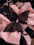 Cute Ball Gown High Neck Black Corset Back Mini Short Formal Cocktail Dress Homecoming Dresses Summer Middle School Hoco Dress Homecoming Outfits 16th Birthday Outfit HZ1121