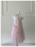 Pretty A Line High Neck Pink Lace Formal Homecoming Dresses Middle School Short 21st Birthday Outfits Graduation Dress Mini Cocktail Dresses HZ1121