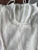 Cute A Line Spaghetti Straps White Lace Formal Homecoming Dresses Short 16th Birthday Outfits Graduation Dress Mini Cocktail Dresses HZ1121