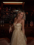 Pretty A Line Sweetheart Lace Yellow Formal Homecoming Dresses 21st Birthday Outfits Graduation Dress Cocktail Dresses HZ1121