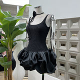 Modest Sheath Square Neck Tight Short Formal Homecoming Dress Middle School Short 18th Birthday Outfits Graduation Dress Cocktail Dresses HZ1121