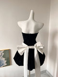 Pretty Ball Gown Sweetheart Black Velvet Formal Homecoming Dresses 21st Birthday Outfits Graduation Dress Short Mini Cocktail Dresses HZ1121