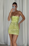Sexy Sheath Strapless Green Tight Formal Homecoming Dresses 18th Birthday Outfits Graduation Dress Short Mini Hoco Dresses HZ1121