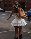 Modest Sheath Strapless Tight White Lace Formal Homecoming Dresses 18th Birthday Outfits Graduation Dress Short Hoco Dresses HZ1121
