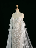 Pretty Wedding Dress Mermaid Off The Shoulder White Long Sleeves Lace Long Vintage Wedding Dresses Bridal Gowns Brides Gown HZ1121