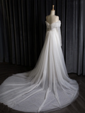 Vintage Wedding Dress Mermaid Off The Shoulder White Long Sleeves Sequin Long Wedding Dresses Bridal Gowns Brides Gown HZ1121