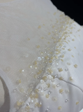 Cute Ball Gown Scoop White Tulle Short Mini Formal 8th Grade Homecoming Dresses Summer Middle School Hoco Dress Homecoming Outfits HZ1121