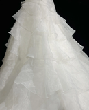 Retro Wedding Dress 1950s 1940s Ball Gown Spaghetti Straps White Long Wedding Dresses Bridal Gowns Brides Gown HZ1121