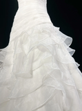 Retro Wedding Dress 1950s 1940s Ball Gown Spaghetti Straps White Long Wedding Dresses Bridal Gowns Brides Gown HZ1121
