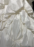 Retro Wedding Dress 1950s 1940s Mermaid Spaghetti Straps Taffeta Long Wedding Dresses Bridal Gowns Brides Gown HZ1121