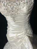 Retro Wedding Dress 1950s 1940s Mermaid Spaghetti Straps Taffeta Long Wedding Dresses Bridal Gowns Brides Gown HZ1121