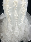 Retro Wedding Dress 1950s 1940s Mermaid Spaghetti Straps Tulle Long Wedding Dresses Bridal Gowns Elegant Brides Gown HZ1121