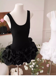 Cute Sheath Square Neck Straps Short Mini Formal 8th Grade Homecoming Dresses Summer Middle School Hoco Dress Homecoming Outfits HZ1121