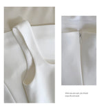 Cute A line Square Neck Short White Formal 8th Grade Homecoming Dresses Summer Middle School Hoco Dress Homecoming Outfits HZ1121