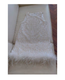 Cute A line Scoop Neck Short White Sequin Formal 8th Grade Homecoming Dresses Summer Middle School Hoco Dress Homecoming Outfits HZ1121