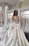 Elegant Bridal Dress Ball Gown Sweetheart White Lace Wedding Dresses Minimalist Bridal Gowns HZ1121