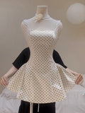 Cute A line Square Short Satin Summer Birthday Dress Hoco Dress Mini Birthday Outfit 23rd Birthday Party Dresses HZ1121
