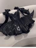 Cute A line Black Straps Summer Homecoming Dress Satin Hoco Dress Mini 18th Birthday Outfit Cocktail Dresses HZ1121