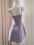 Cute A line Short Homecoming Dress Summer Sequin Butterfly Hoco Dresses Cocktail Dress For Senior Teens HZ1121