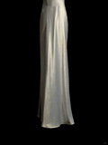Classy A line Spaghetti Straps Sleeveless Satin Prom Dresses Summer Wedding Guest Dresses Wedding Guest Outfits HZ1121