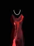 Vintage Mermaid Spaghetti Straps Red Long Evening Party Gowns Evening Formal Dresses Prom Dress HZ1121