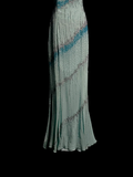 Vintage Mermaid Spaghetti Straps Backless Beads Long Evening Party Gowns Evening Formal Dresses Prom Dress HZ1121