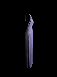 Vintage Mermaid Halter Sequin Lilac Backless Long Prom Dress Party Dress Graduation Dresses HZ1121
