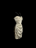 Sexy Sheath Halter Satin Short Homecoming Dresses Summer Hoco Dresses Cocktail Dress Birthday Outfits HZ1121