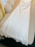 Sexy Sheath One Shoulder Pink Satin Prom Dresses Formal Summer Wedding Guest Dresses Wedding Guest Outfits HZ1121