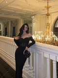 Sexy Mermaid Black 21st Birthday Dress Party Gown Birthday Outfits Birthday Dress Ideas For Women HZ1121