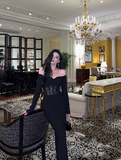 Sexy Mermaid Black 21st Birthday Dress Party Gown Birthday Outfits Birthday Dress Ideas For Women HZ1121