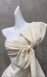 Sexy Asymmetrical Neck A-Line Short Homecoming Dress Chiffon Birthday Dress Formal Dress HZ1121
