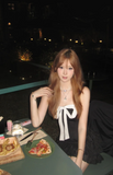 Sexy Strapless Sheath Ruffle Birthday Dresses Black Homecoming Dresses HZ1121