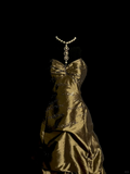 Retro Ball Gown Sweetheart Green With Silver Beads Long Prom Dresses Evening Gowns Evening Dress HZ1121