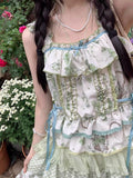 Vintage Ball Gown 2 Pieces Summer Holiday Dresses 16th Birthday Dress Lolita Dress Birthday Outfits HZ1121